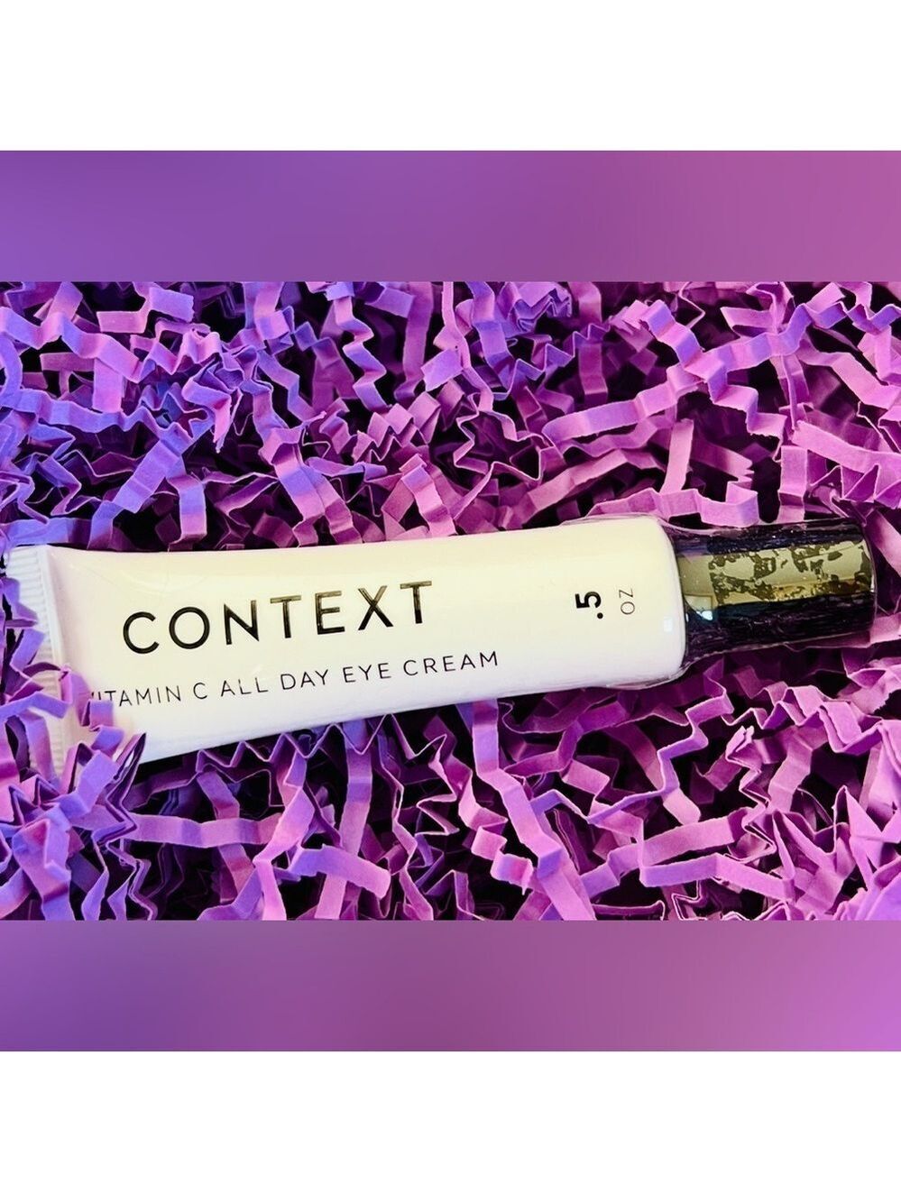 New/Sealed Context Viamin C All Day Eye Cream Targets Dark Circles Hydrates Skin